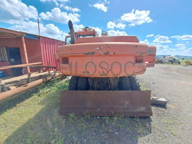 Escavadora de Pneus Fiat Hitachi FH150W.3 · Samba Caju