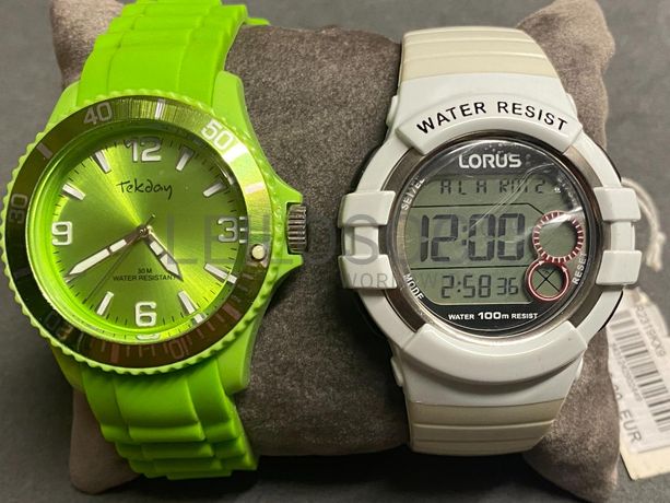 Relógios Tekday e Lorus