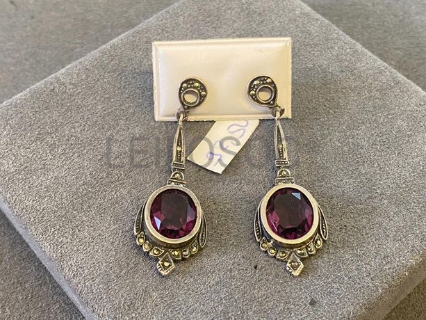 Brincos em prata e outros materiais