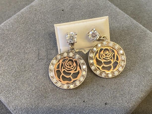 Brincos em prata e outros materiais