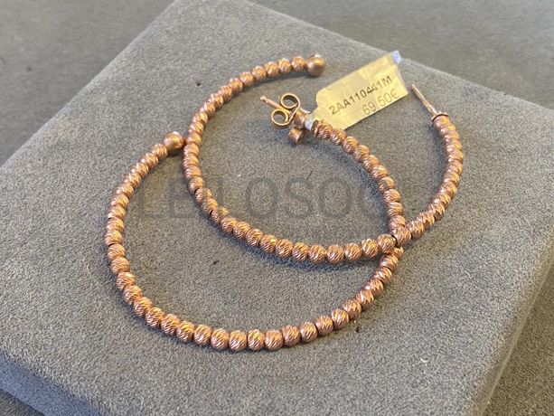 Brincos em prata e outros materiais