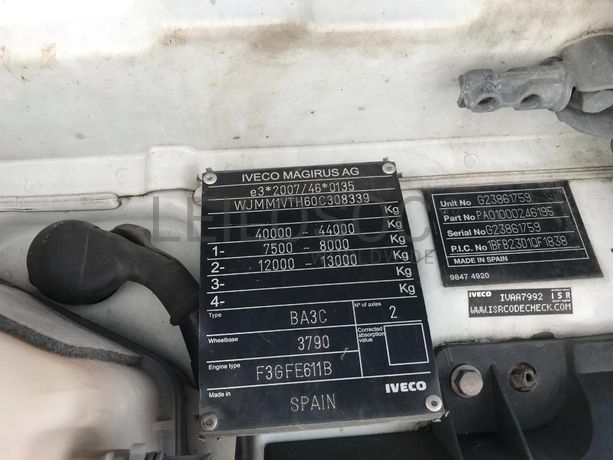 Iveco Stralis XP460 · Ano 2015