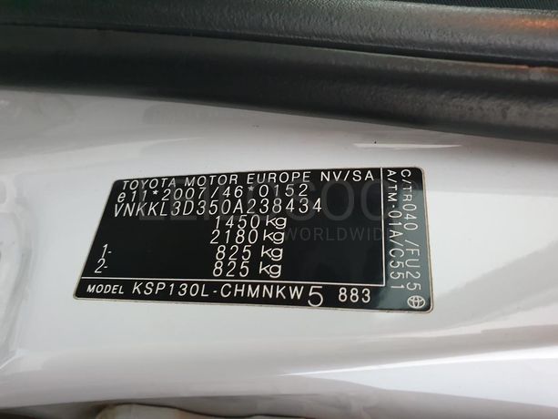 Toyota Yaris 1.0 · Ano 2017