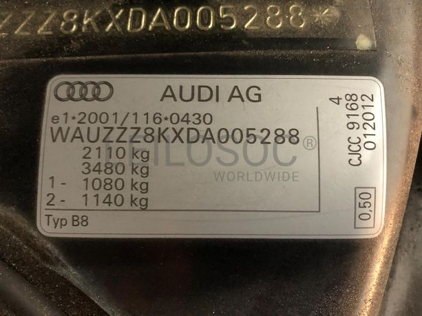 Audi A4 2.0TDI · Ano 2012