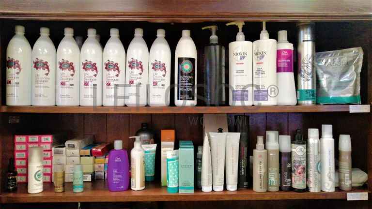 Equipamentos · Mobiliário · Acessórios · Indústria de Cabeleireiros