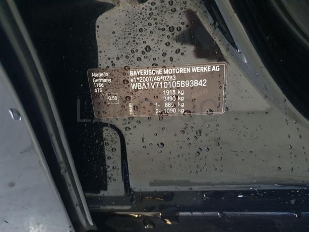 BMW 116D · Ano 2015