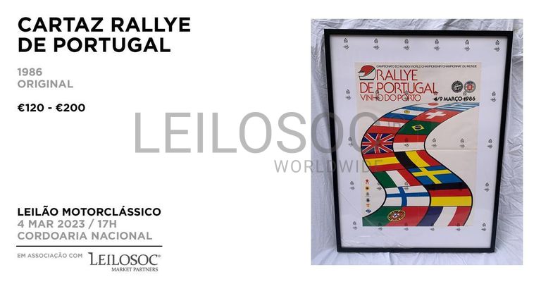 Cartaz RALLYE DE PORTUGAL