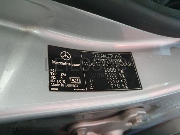 Mercedes-Benz A200 1.8 CDI · Ano 2012
