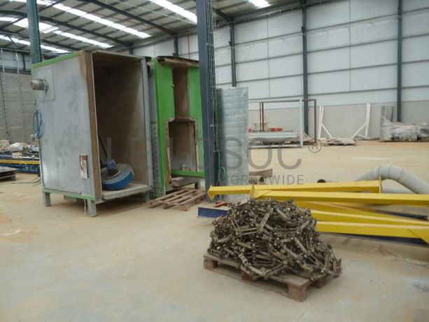 Cabine de pintura dupla