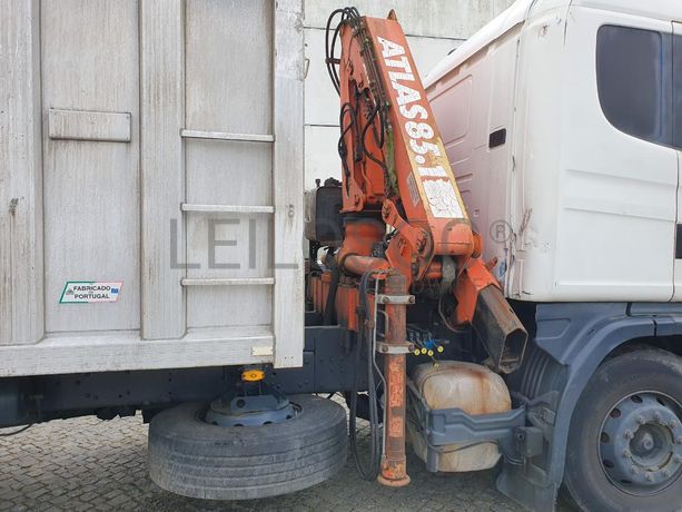 Scania 360 com Grua Atlas · Ano 1998