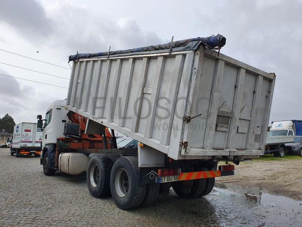 Scania 360 com Grua Atlas · Ano 1998