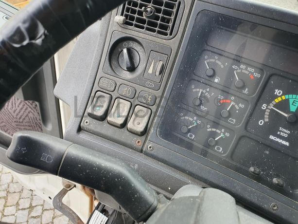 Scania 360 com Grua Atlas · Ano 1998