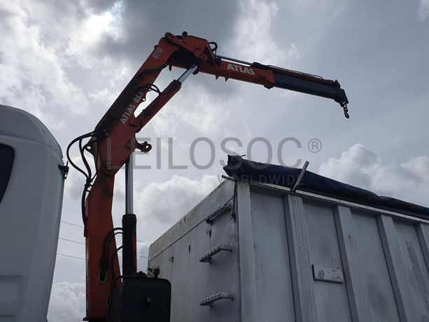 Scania 360 com Grua Atlas · Ano 1998