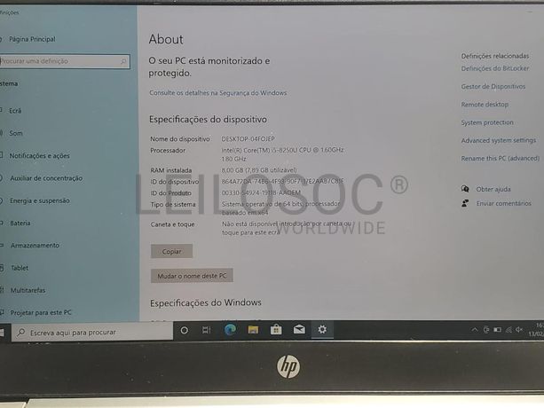 Portátil HP 430 G5