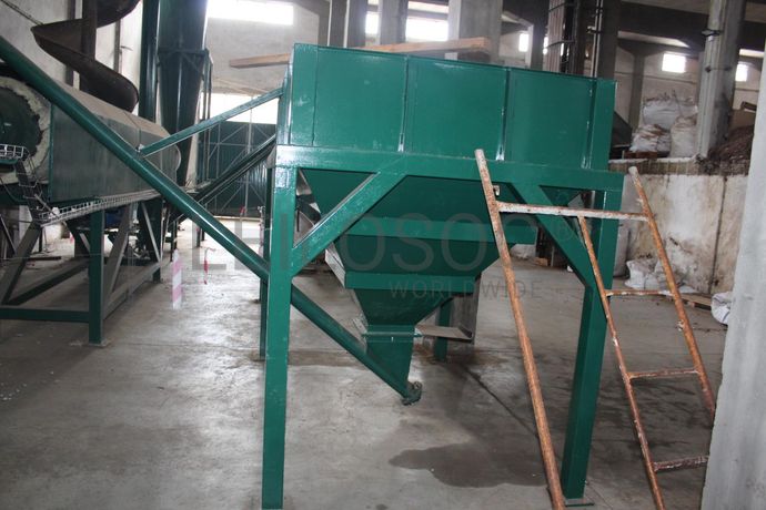 Linha de limpeza e secagem de caroço de azeitona FN15