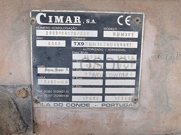 Semirreboque Basculante CIMAR SBM
