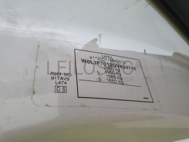 Opel Viívaro · Ano 2017