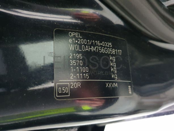 Opel Zafira · Ano 2006