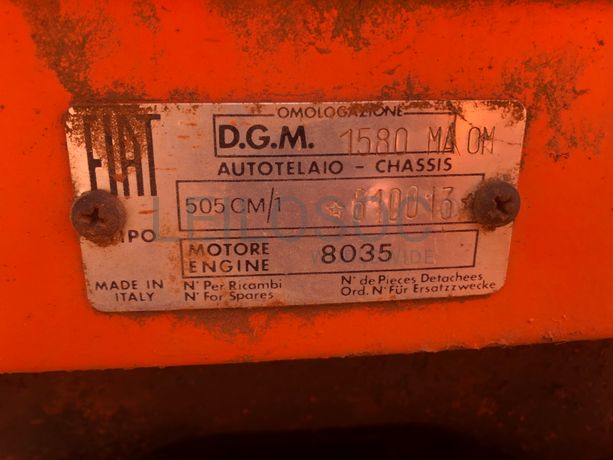 Trator de Rastos Fiat 505 C Montagna