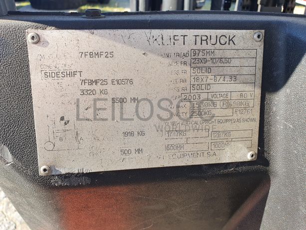 Empilhador Toyota 25