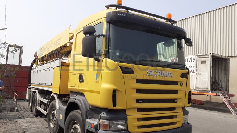 Scania R420 de Hidroaspiração