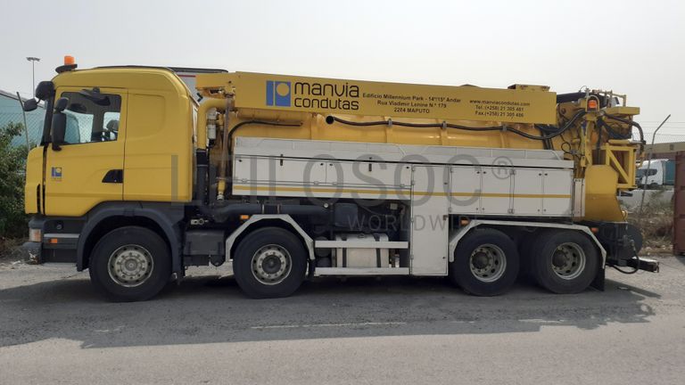 Scania R420 de Hidroaspiração