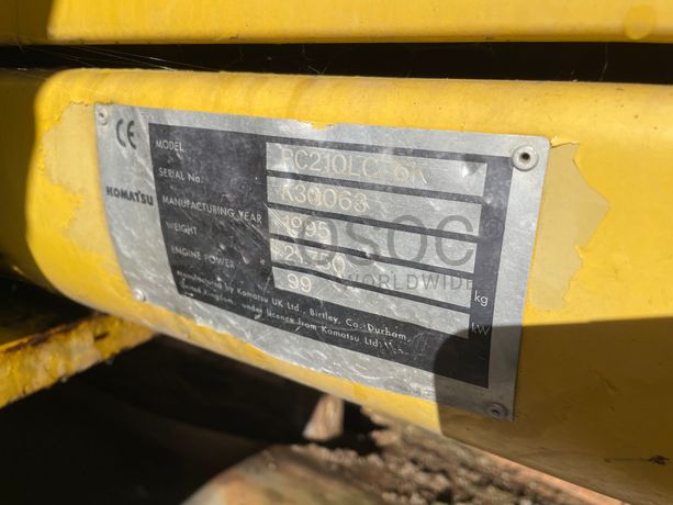 Escavadora Rastos Komatsu