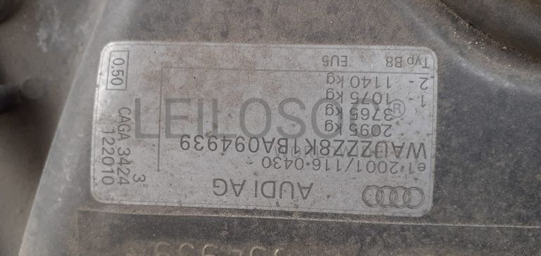 Audi A4 2.0 TDI · Ano 2011