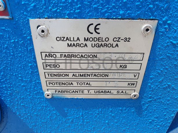 Máquina Corte Ferro Cizalla