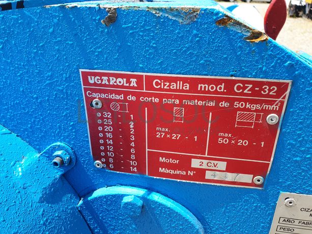 Máquina Corte Ferro Cizalla