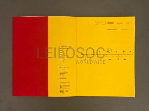 'P2, A Antecipação - Pintura e Poesia' · Moita Macedo