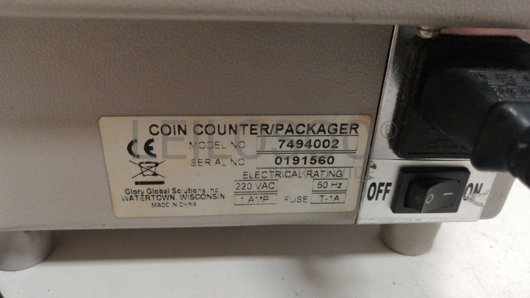 Máquina de contar moedas