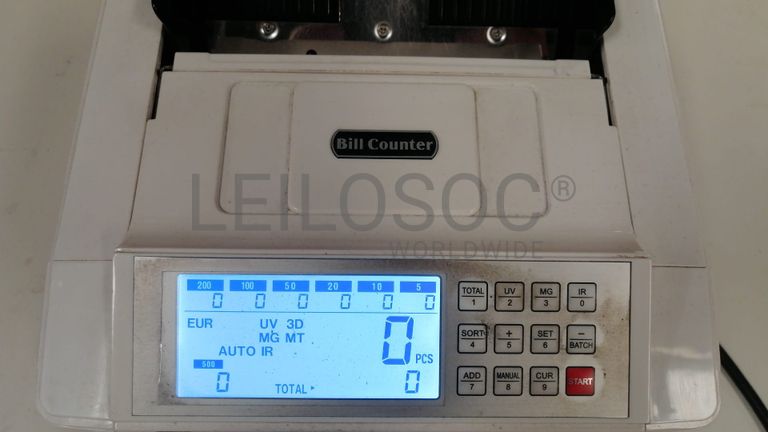 Máquina de contar notas