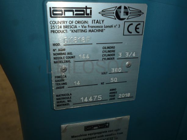 Teares Circulares e Máquinas