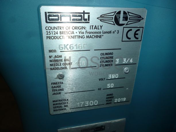 Teares Circulares e Máquinas