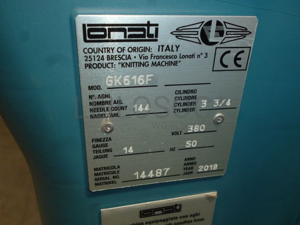 Teares Circulares e Máquinas