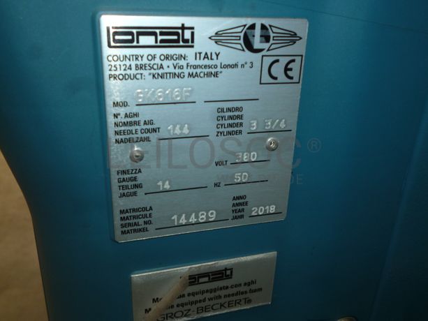 Teares Circulares e Máquinas