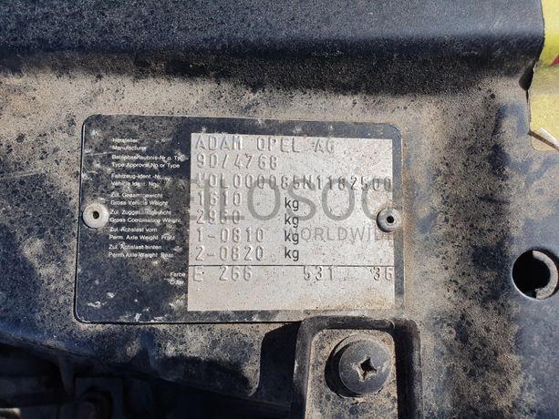 Opel Calibra · Ano 1992