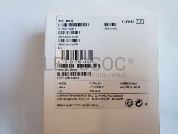 Telemóvel Asus Zenfone 4 Max