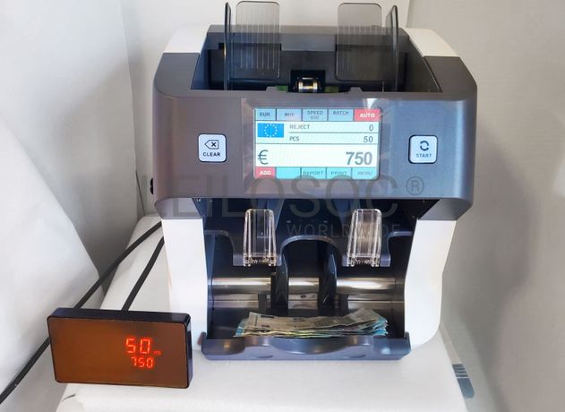 Máquina Profissional de Contagem