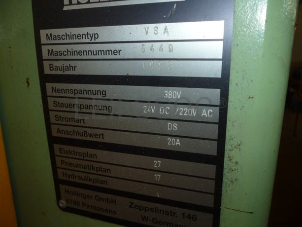 Máquina vertical de soldar