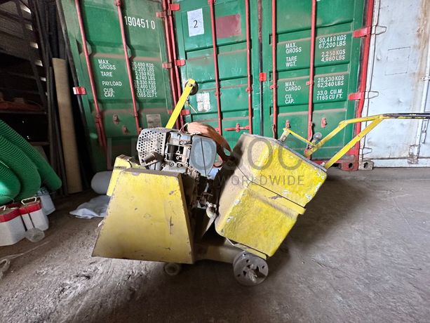 Máquina de corte de pavimento