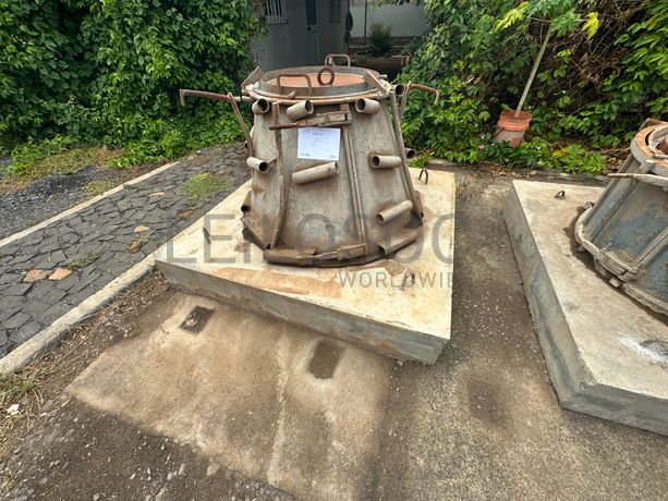 Moldes para pré-fabricados - Cone Excêntrico de 1m (h=0,8m)