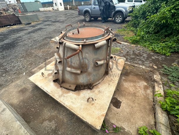 Moldes para pré-fabricados - Cone Excêntrico de 1m (h=0,8m)