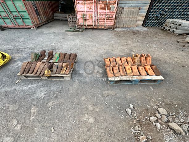 Luvas para baldes de escavação