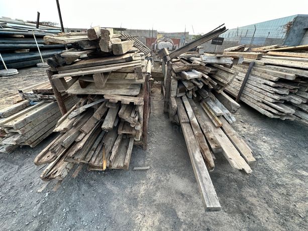 Madeira de cofragem.