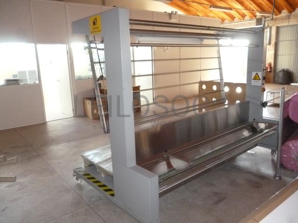 Máquina de passar rolos