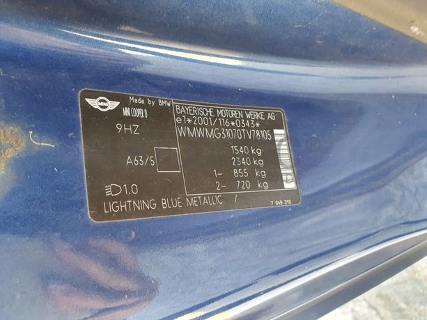 Mini Cooper · Ano 2009