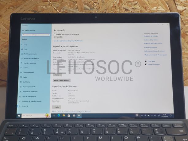 Portátil Lenovo Miix 520-12IK
