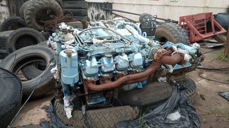 Motor Mercedes-Benz para Grua
